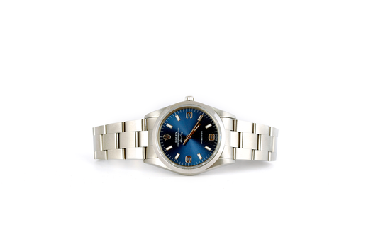 Rolex 34mm Air-King 14000M Blue Dial W Serial